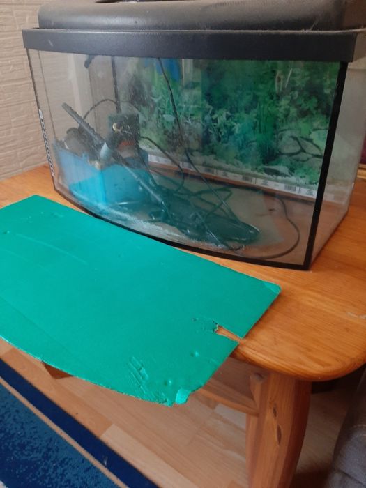 Akwarium + osprzęt