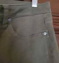 Calvin Klein jeansy 10 M zielone khaki