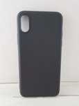 Back Case MATT do IPHONE X/XS (5,8") Czarny