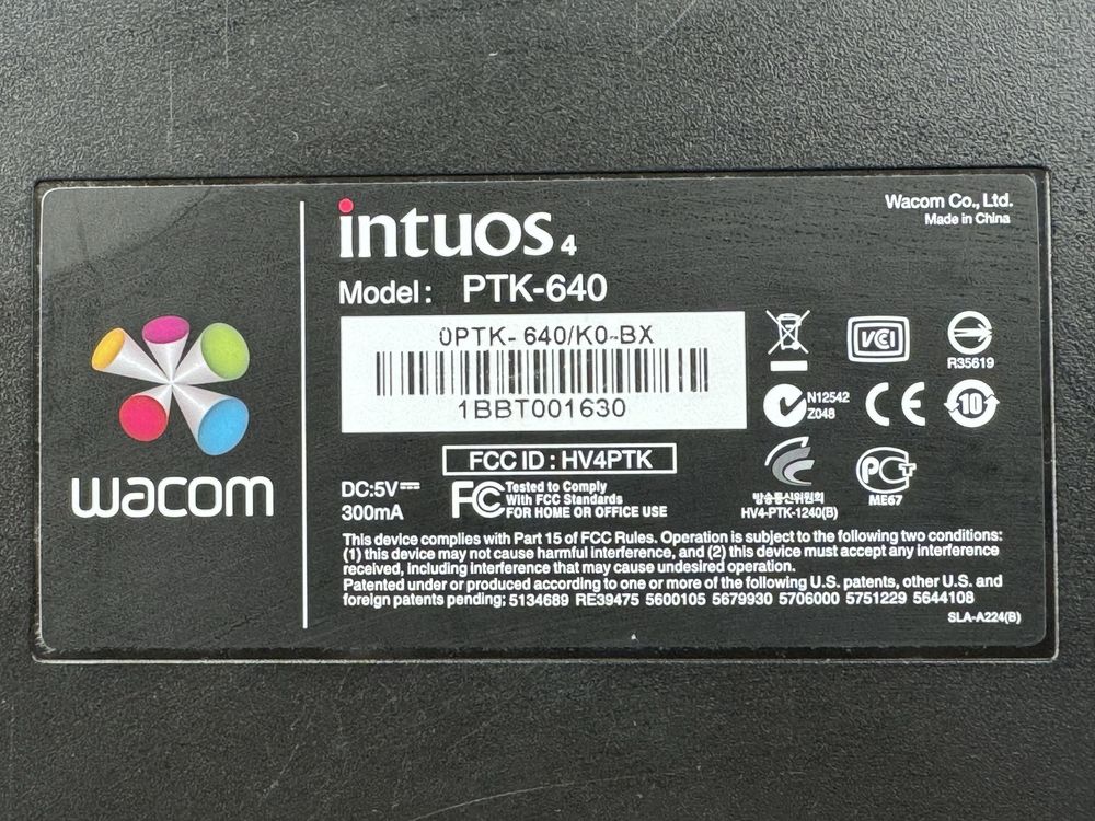 Tablet graficzny Wacom intuos 4 uszkodzony + Huion inspiroy