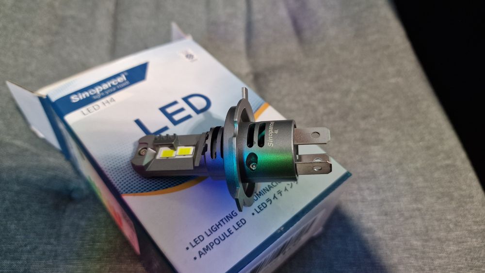 Żarówki Led Samochodowe H4 10000 LM Sinoparcel Nowe Tanio
