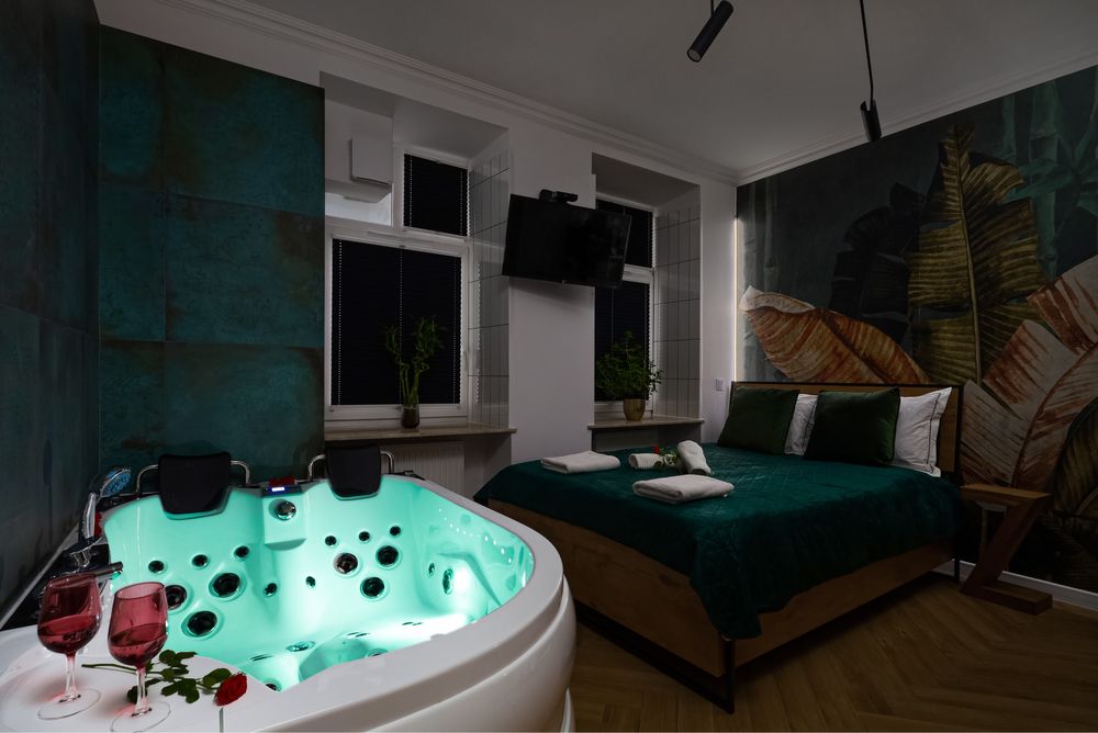 Apartament z jacuzzi na wyłączność.