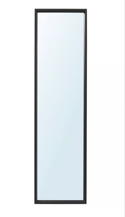 Espelho IKEA NISSEDAL preto 40x150 cm