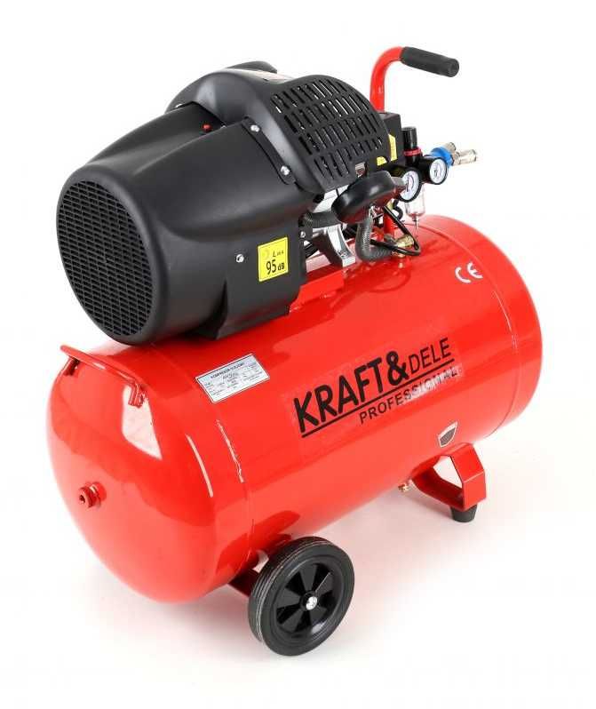 Kompresor sprężarka olejowa 100L 2 tłoki 230V KD1483