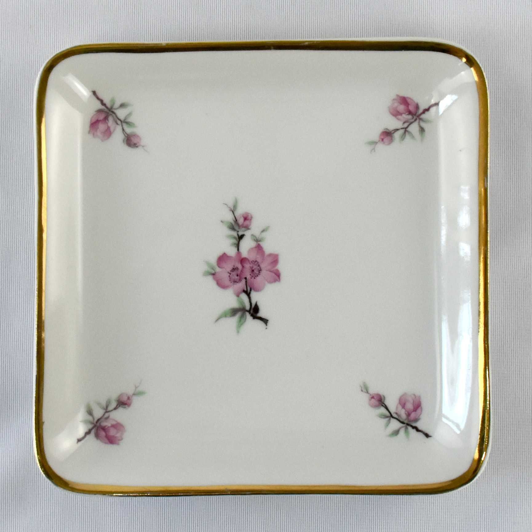 Aneleira / Covilhete porcelana Artibus com flores nº 3