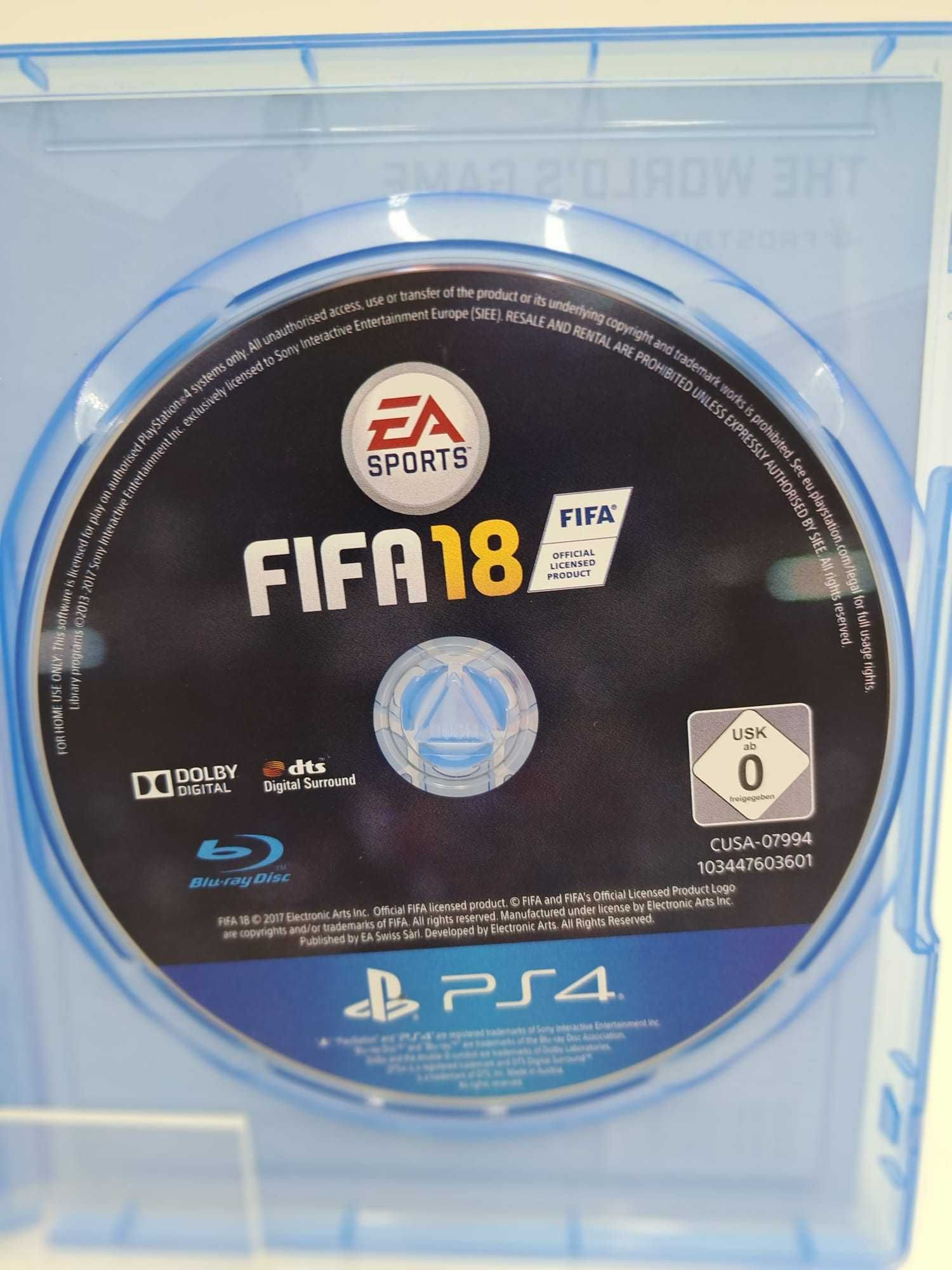 Gra FIFA 18  na ps4