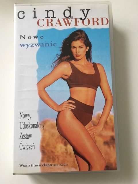 Ćwiczenia fitness Cindy Crawford VHS