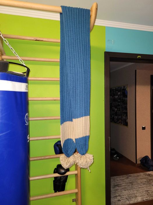 Шарф довгий теплий, 2 м,універсальний,новий