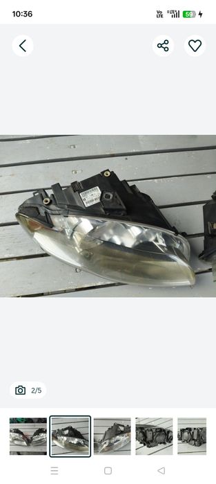 Lampa prawa Audi a4 b7