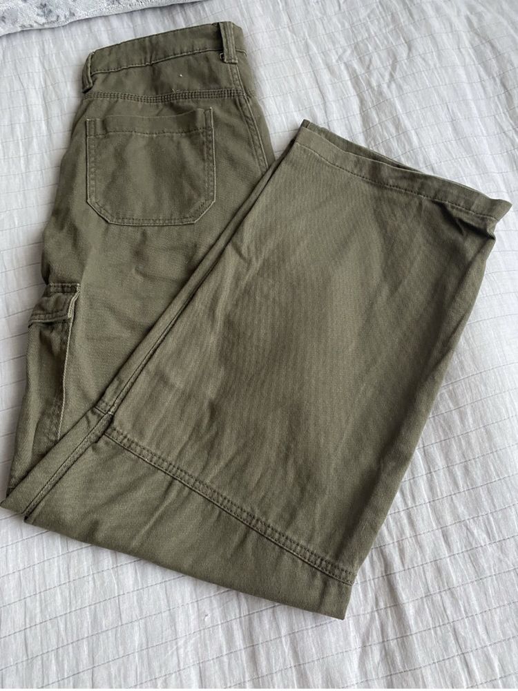 Spodnie cargo xs /s . H&M
