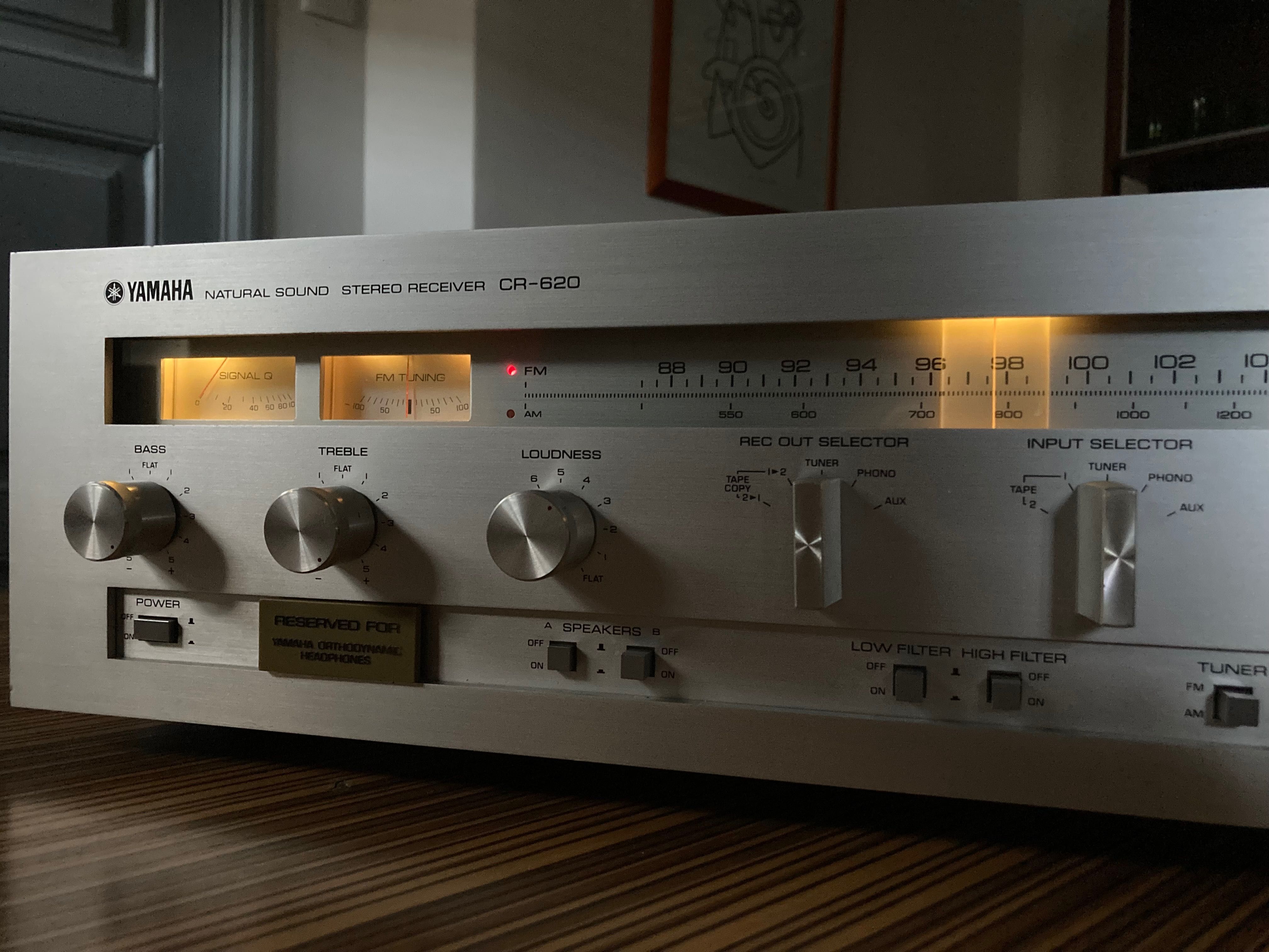 Receiver Amplificador Yamaha CR-620