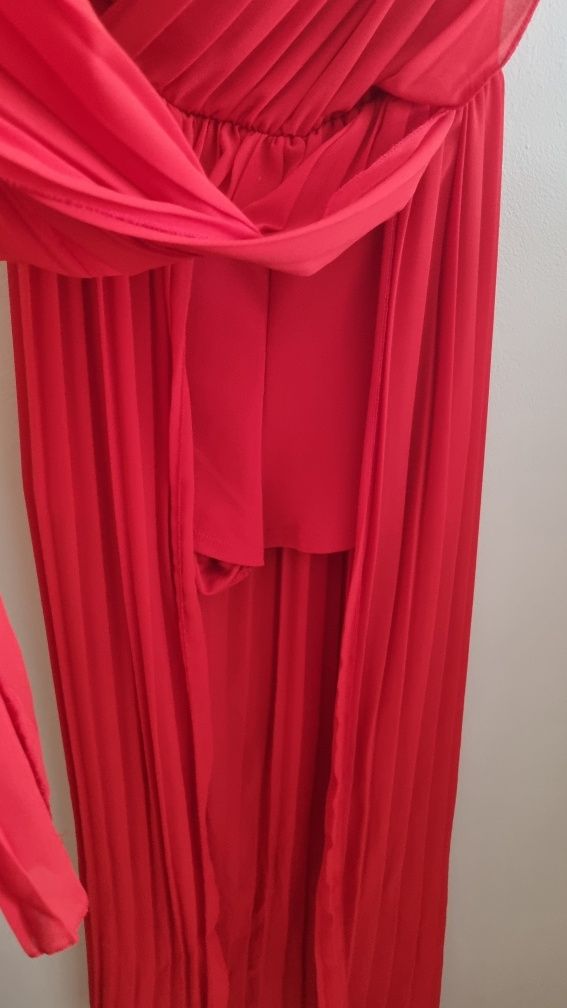 Vestido de cerimônia vermelho