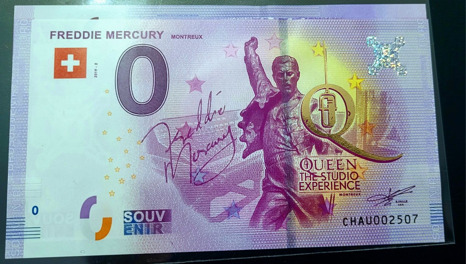 0 euro Freddie Mercury GOLD 2019-2 + GRATIS (2)