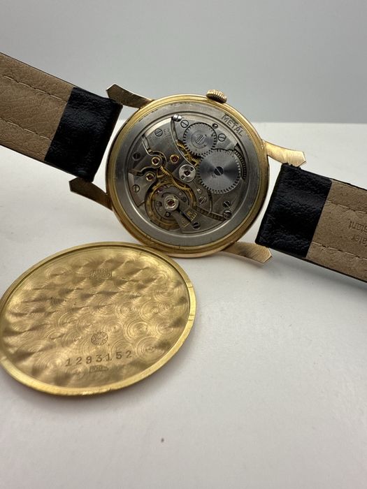 Iwc 18k gold bombé cal 89