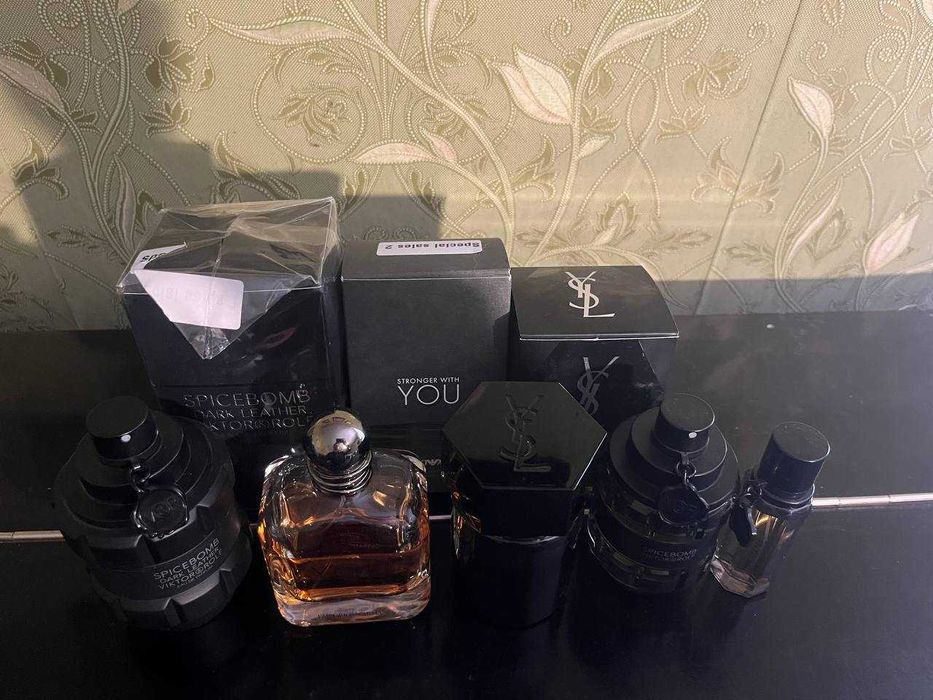 Yves Saint Laurent La Nuit de L'Homme Armani Emporio Stronger With You