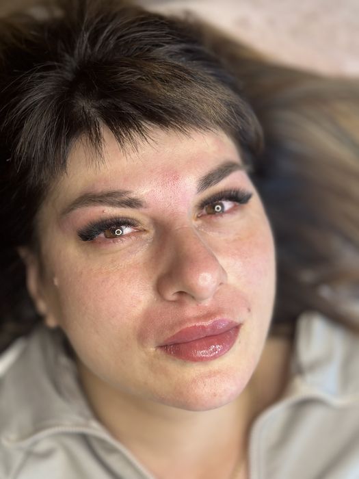 Наращивание ресниц , ламинирование ресниц бровей