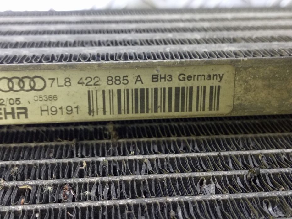 Касета радиатора 2.5d Volkswagen Touareg GP Туарег Радиатор BAC 2.5