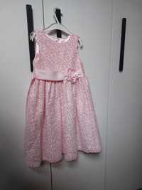 Różowa sukienka American Princess 104 - 110