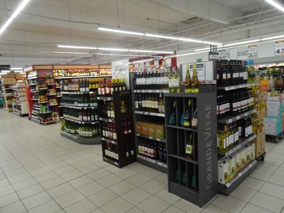 Regały sklepowe przyścienne magazynowe sklepowe warsztatowe gospodarcz