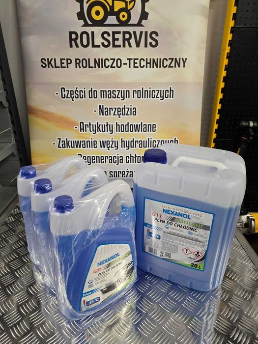 Płyn chłodniczy Nexanol G11 20L – do ciągników, maszyn i samochodów