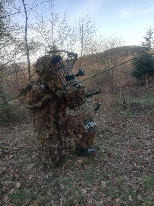 Ghillie Suit Kamuflaż Snajperski MASKOWANIE Polowanie ASG Łucznictwo