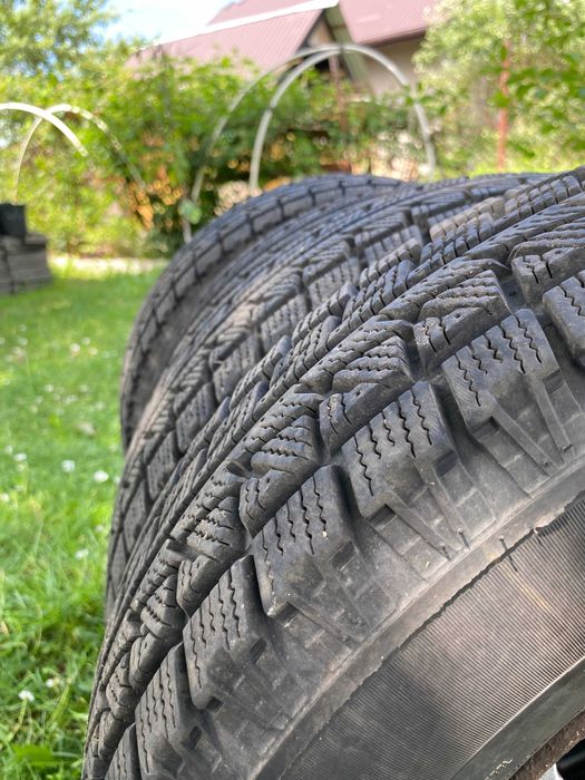 Opony zimowe 155/80R13 + felgi stalowe