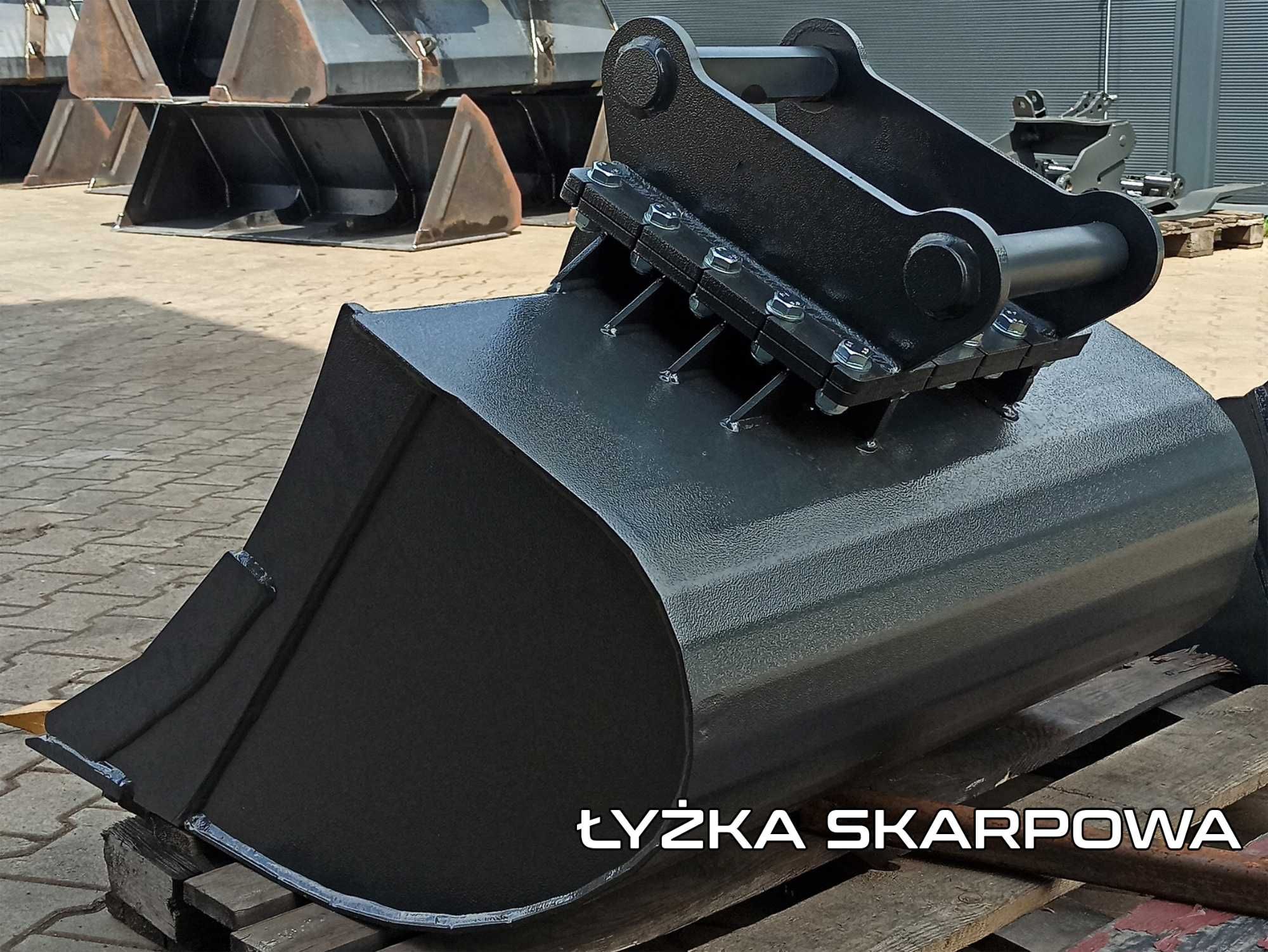 Łyżka kopiąca do kopania skarpowa hydrauliczna do koparki MS01  MS03
