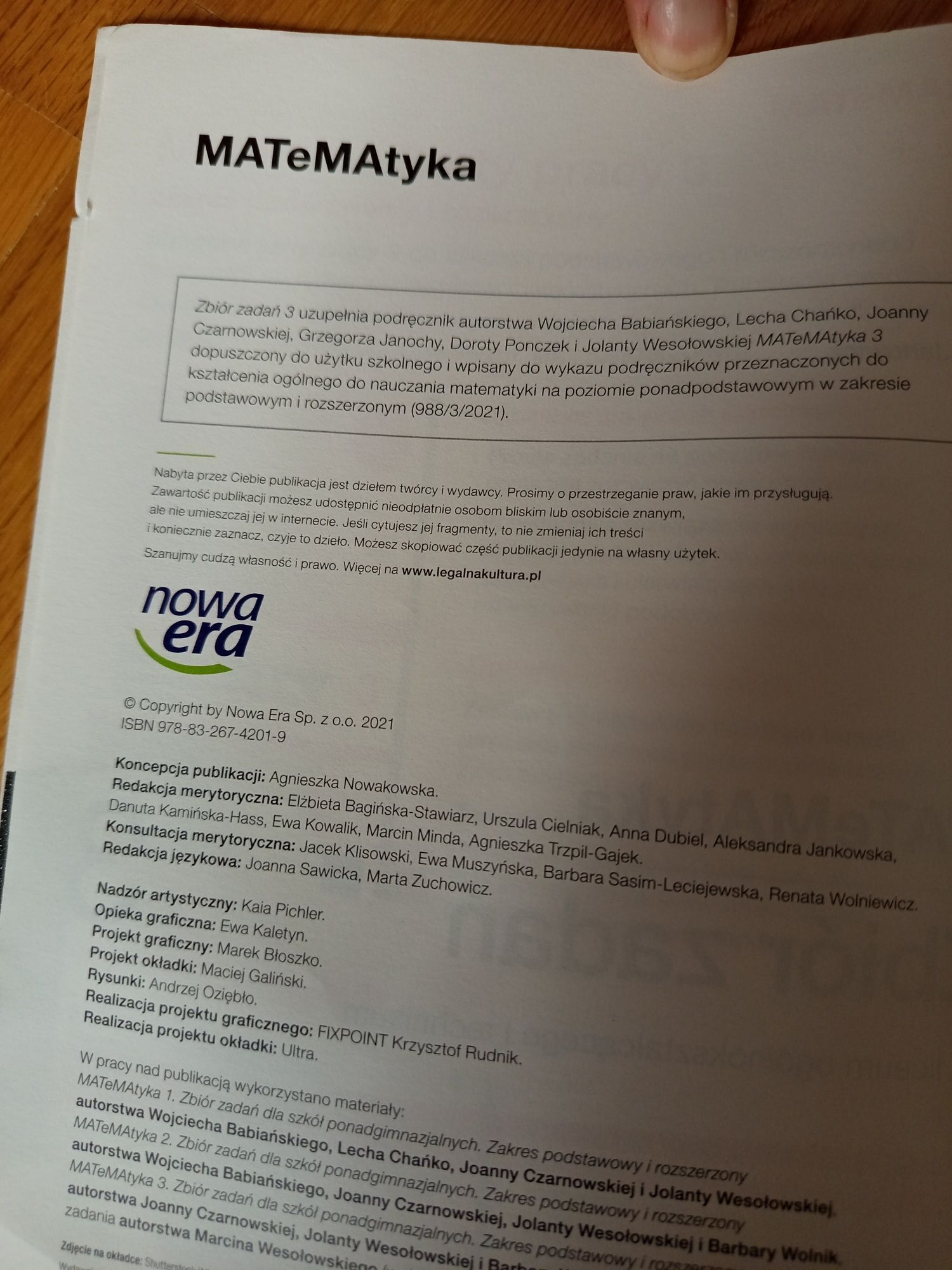 Matematyka zbiór zadań do klasy 3 liceum