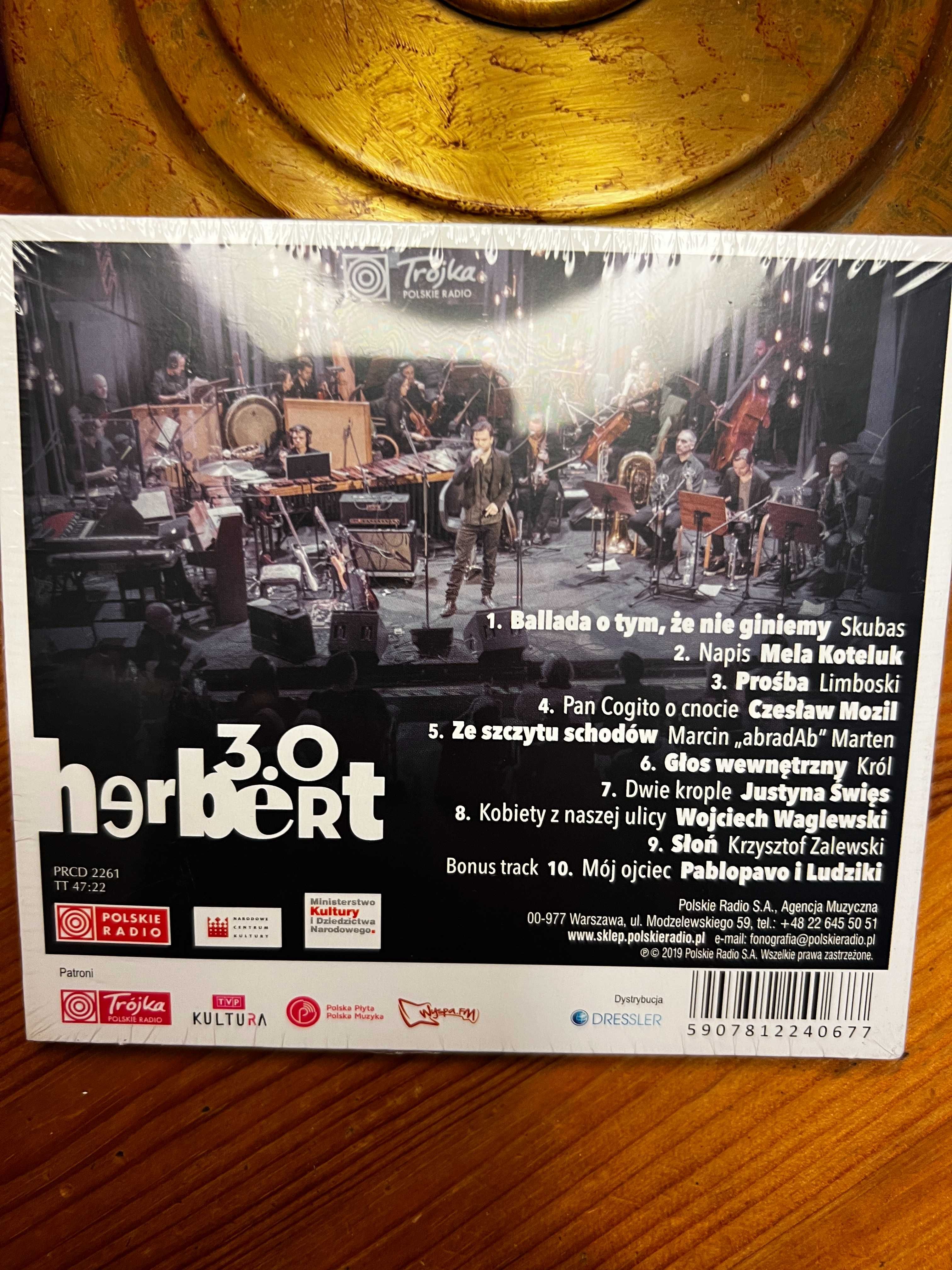 Herbert 3.0 (Skubas, Król, Zalewski, inni) CD, nowe, folia