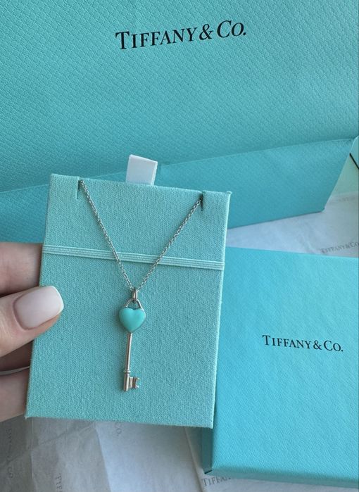 Украшения ключик Tiffany оригинал подвеска колье цепочка прикраси