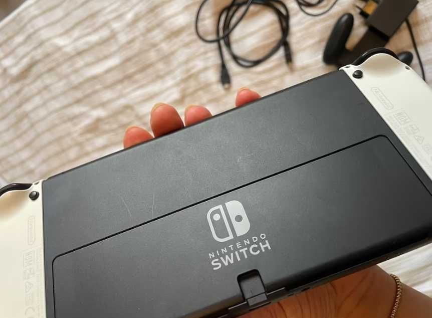 Nintendo Switch Oled Biała Pudełko Gwarancja