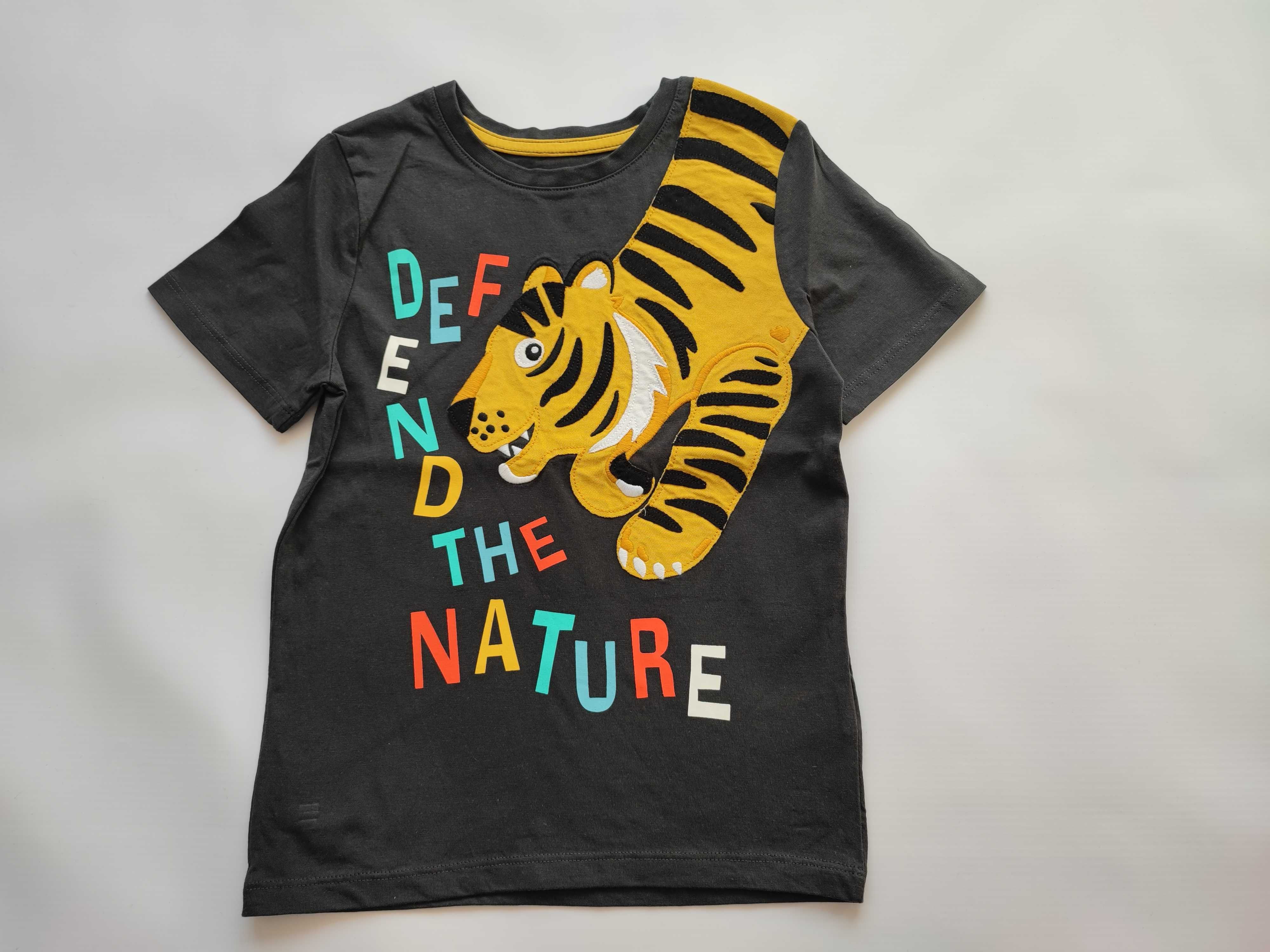 T-shirt Dragons traktor tygrys r. 122 4-pack C&A
