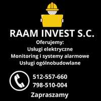 Usługi elektryczne, monitoring, systemy alarmowe