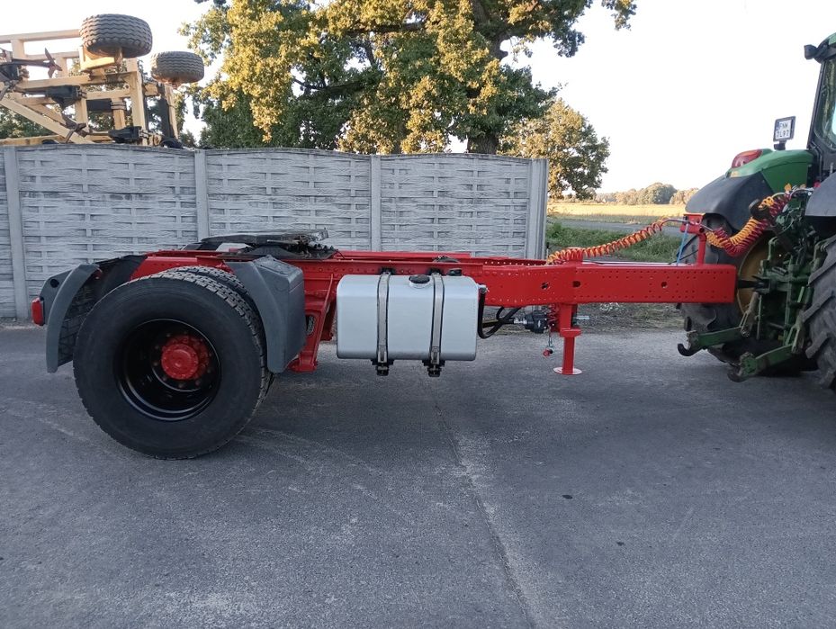 Wózek dolly wuzek doli dyszel naczepa wanna zaczep kiper