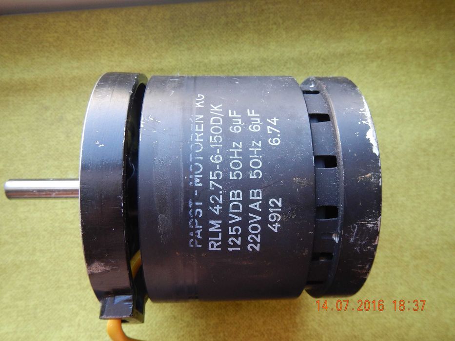 Электродвигатель PAPST-MOTOREN 940 обр. 220 вольт