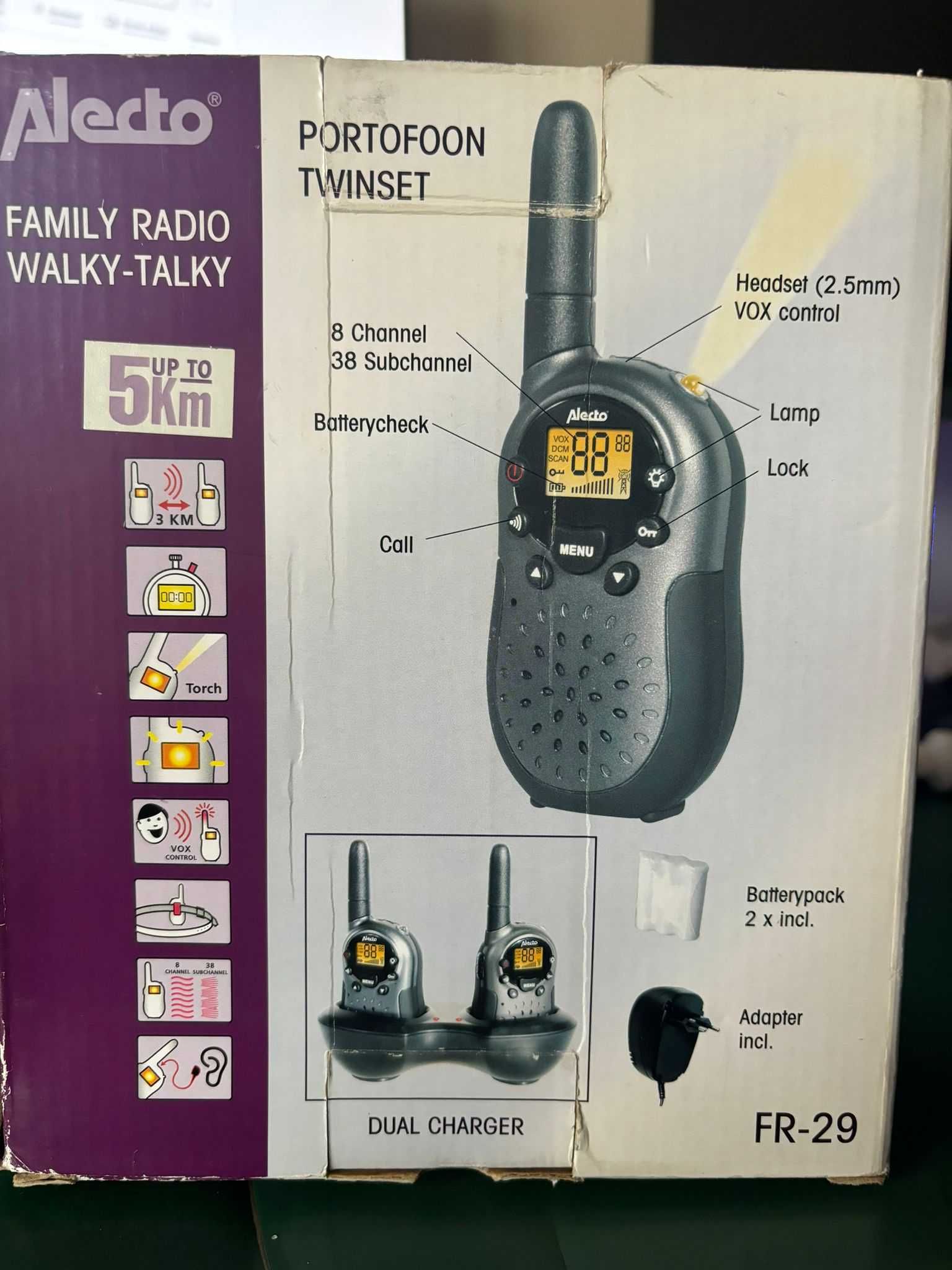 Vendo walkie talkies Aleko para crianças