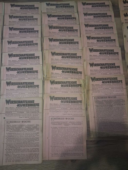 Przedwojenne czasopisma niemieckie 57 sztuk