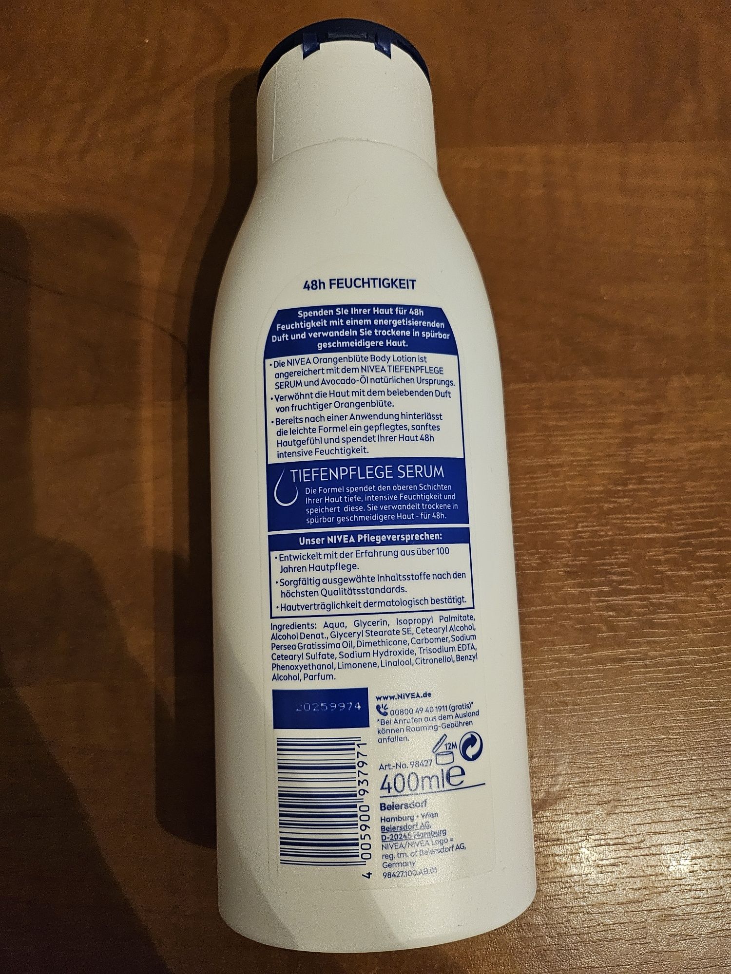 Nivea body lotion 400 ml