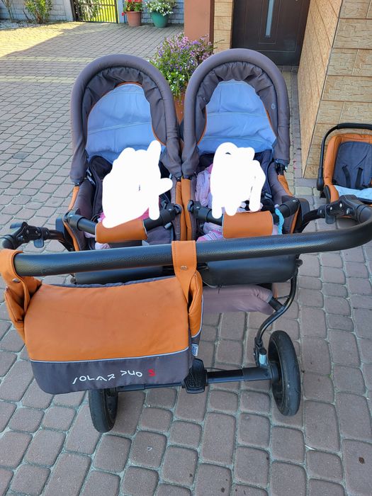 Wozek blizniaczy