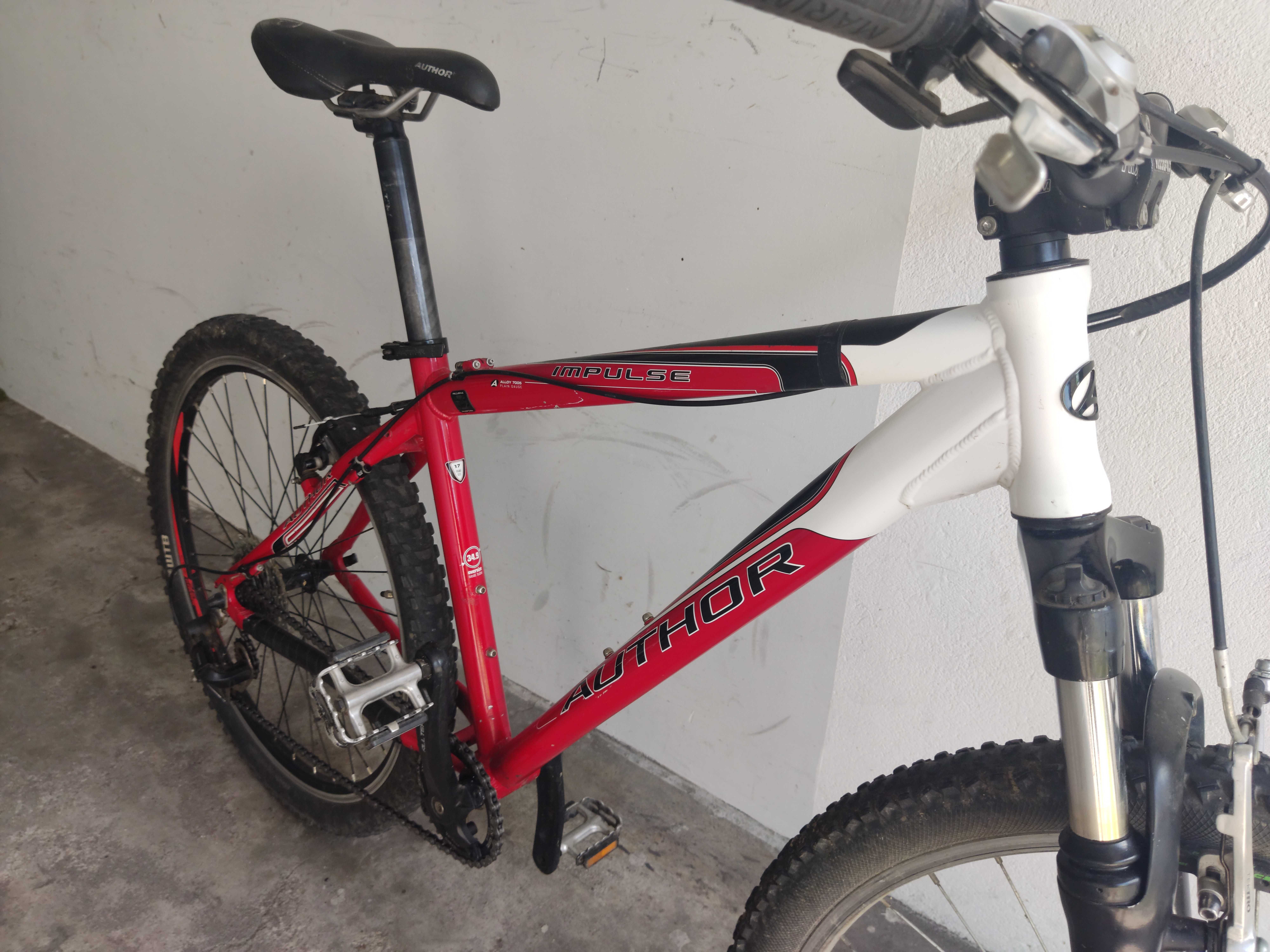 Rower Author Impulse 17 cali MTB Shimano 1x8 Narrow Wide 32z