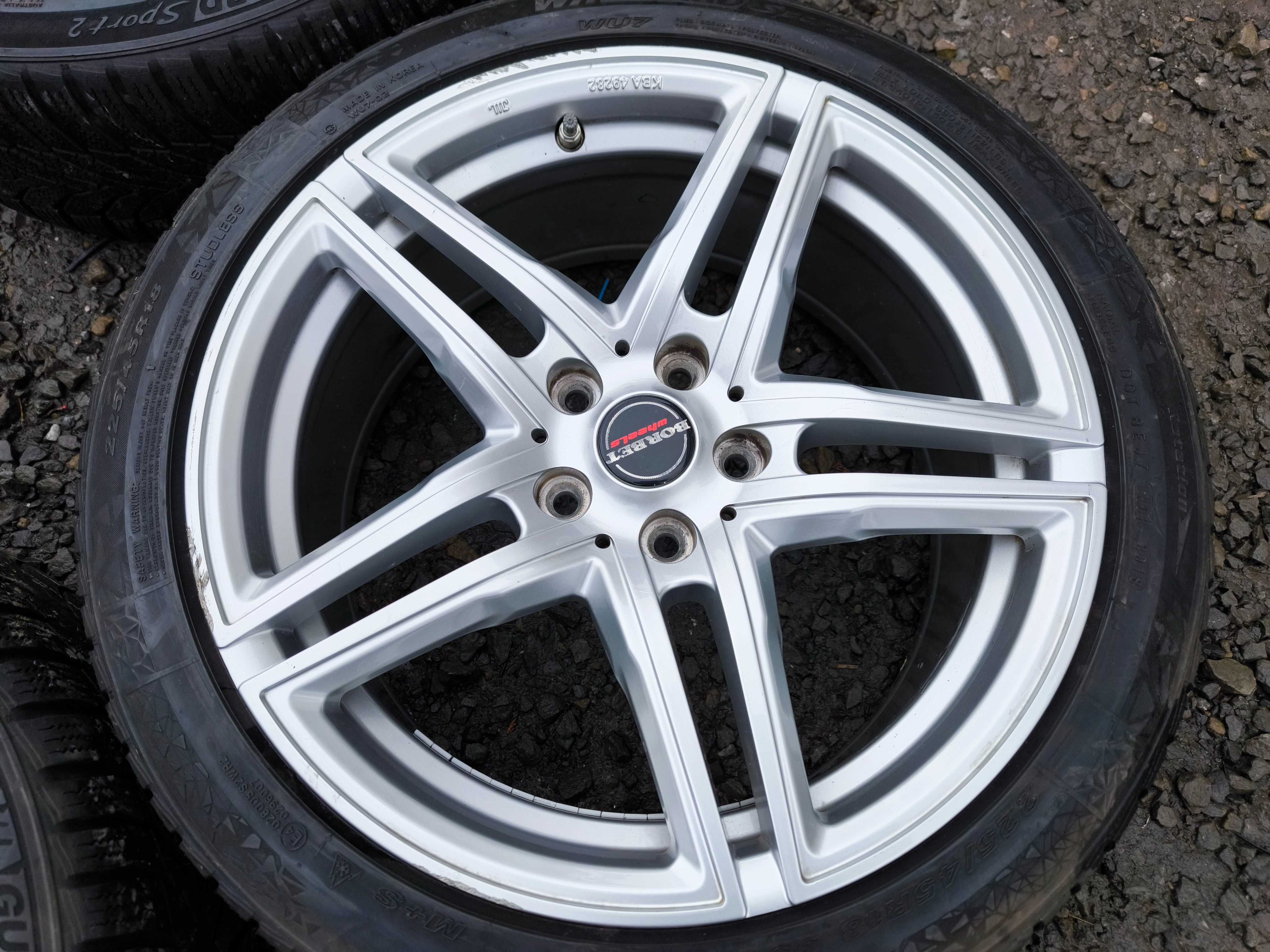 Koła Skoda VW Audi Seat Mercedes BMW 18 cali 5x112 ET45 Opony 225/45