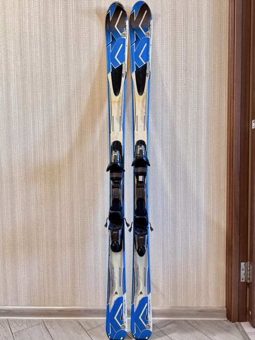 Лижі K2 AMP 160см 119/72/103 + кріплення Marker MZ 10.0