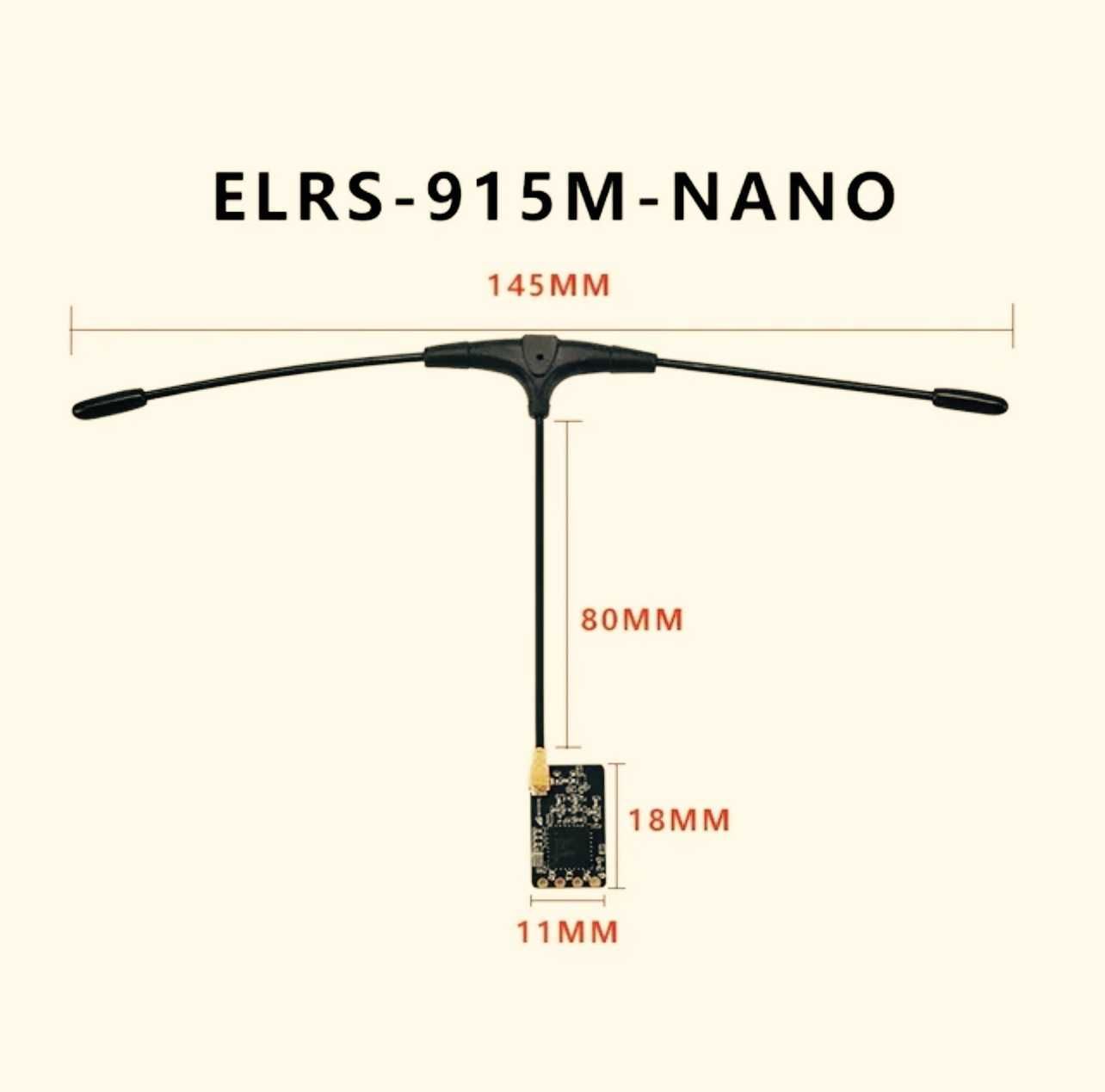 приймач ELRS 915MHz Nano | BETA FPV 900rx