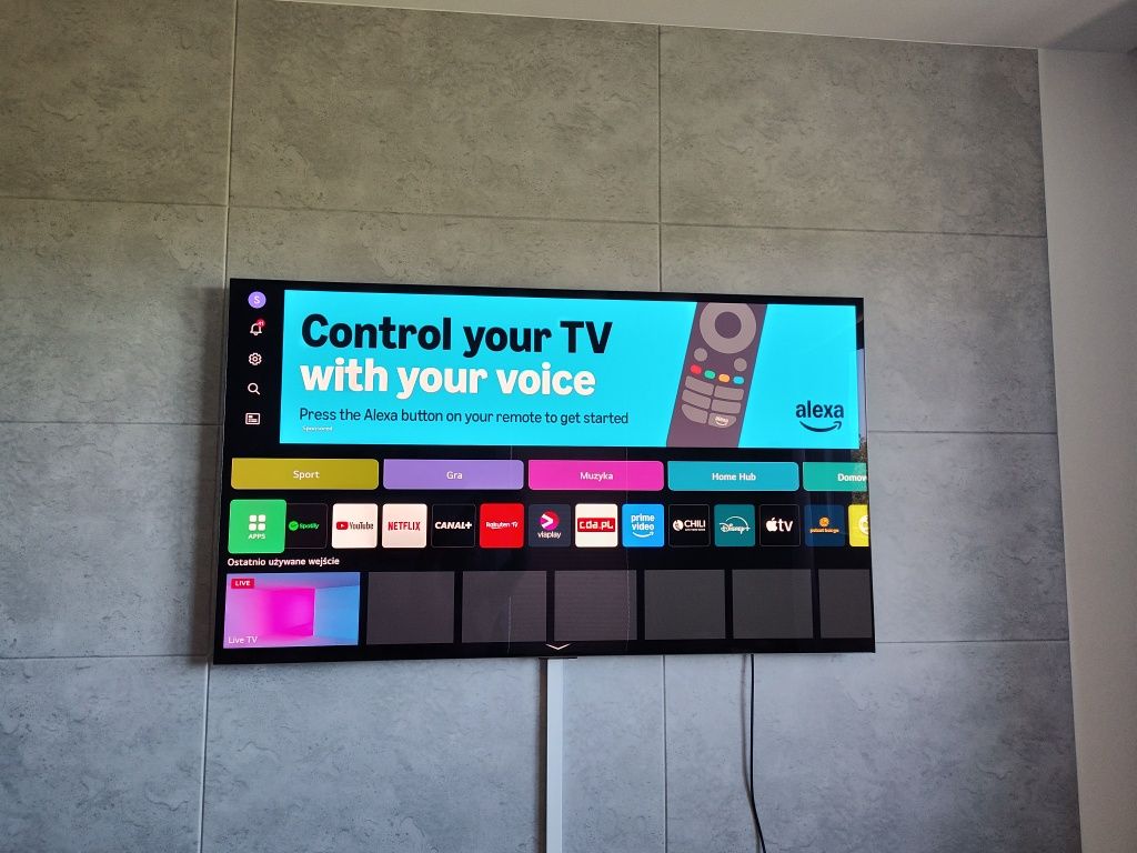 Telewizor LG OLED65C21LA 65" na gwarancji