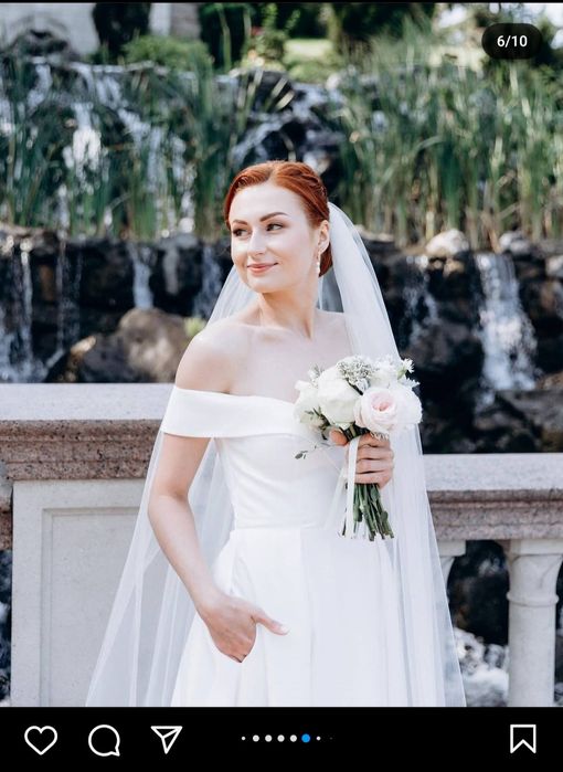 Весільна сукня після хімчистки