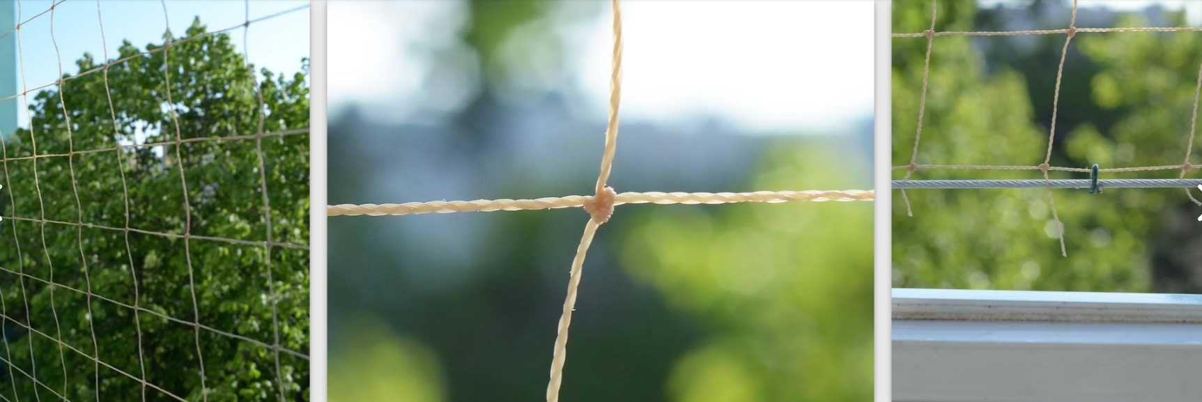 Siatka na balkon dla kota na gołębie wymiar 2,7x5m