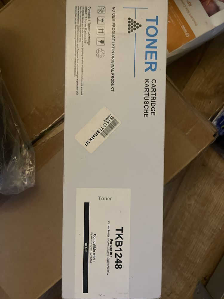 #Toner TK 1248#Kyocera Ecosys MA2001#