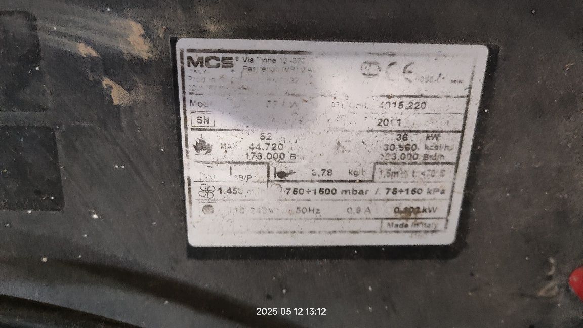 Nagrzewnica gazowa BLP 53  gazowa Master