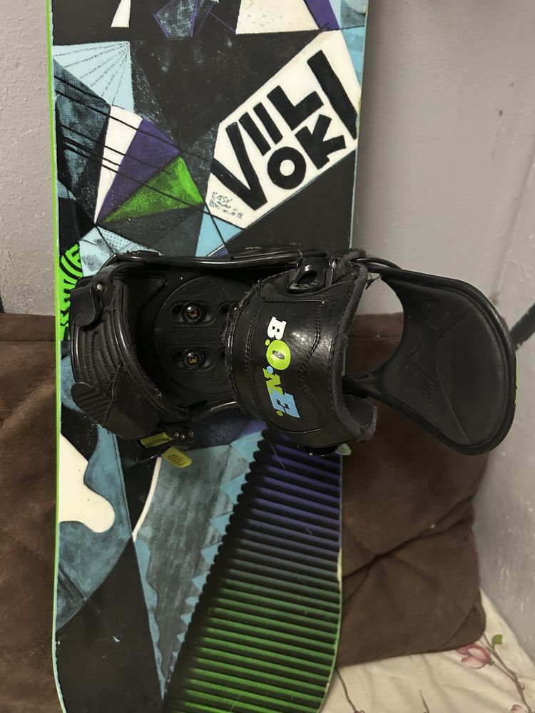 Сноуборд Volkl stroke 155 + кріплення Bone