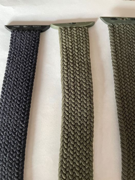 Braceletes Solo Entrançada de Nylon para Apple Watch 44MM